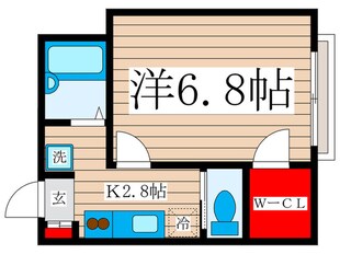 プラティ－クの物件間取画像